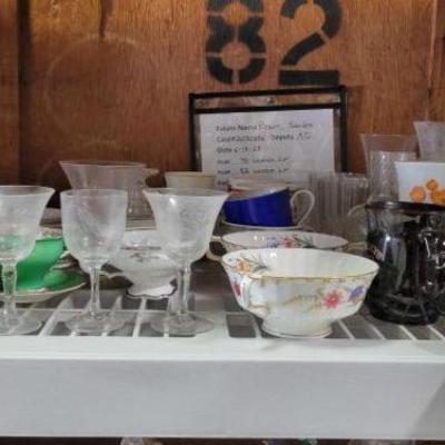 #2084 â€¢ Cups, Decorative Glass
