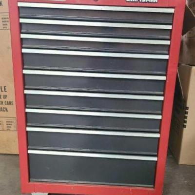 #4000 â€¢ Craftsman 9-Drawer Toolbox with Miscellaneous Tools

