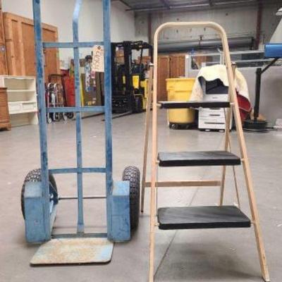 #4054 â€¢ Dolly and Step Ladder

