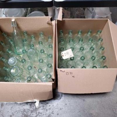 #2171 â€¢ 2 Boxes of Glass Growlers
