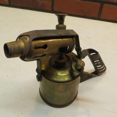 Vintage Brass Blow Torch - $20