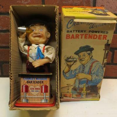 Charlie Weaver Bartender - In Original Box - $25