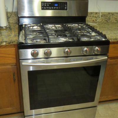 Stainless Propane Stove / Oven - $ 450