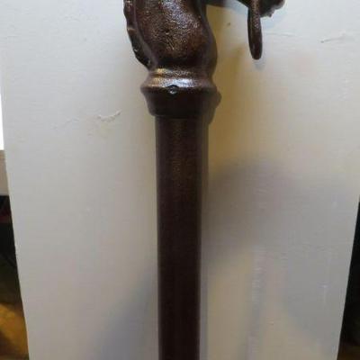 Cast Iron Antique Hitch Post - $200