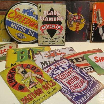 Metal Repop Signs Most $5ea