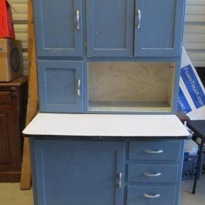 Blue Hosier Cabinet - NICE $250
