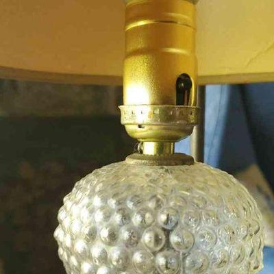 Standing Hobnail Lantern Lamp
