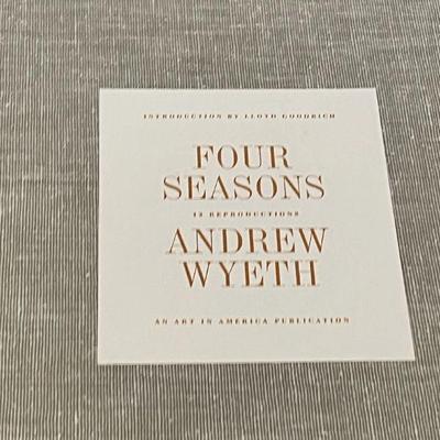 The Four Seasons Paints And Drawings By Andrew Wyeth
