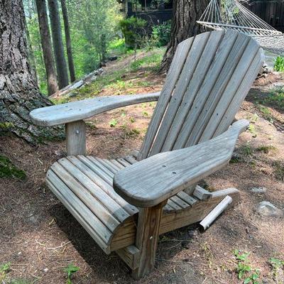 Sturdy Comfortable Adirondack Chair
