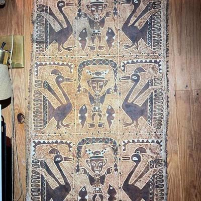Fascinating African Wall Painting Tapestry
