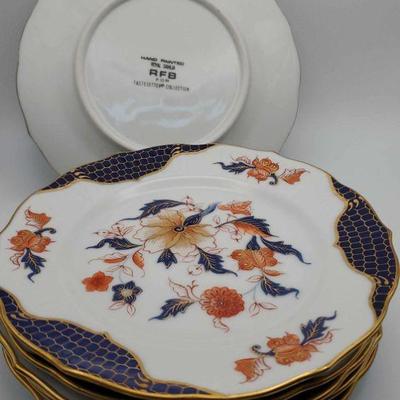 (6) Hand Painted Plates RFB TasteSetter Collection

