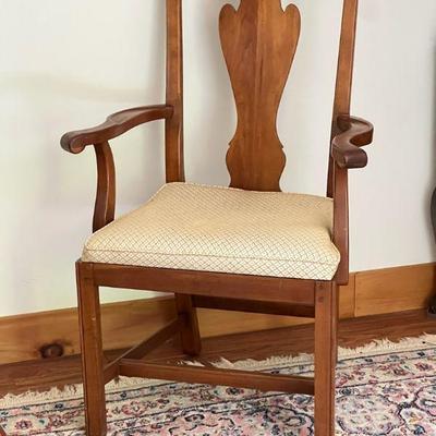 â€œ434â€ Stamped Solid Wood Arm Chair
