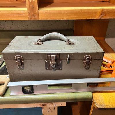 Master Steel Tool Box With Tools
