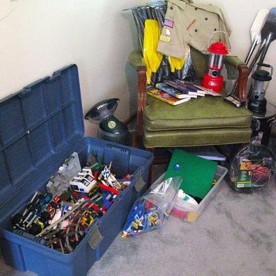 Legos / Camping Supplies