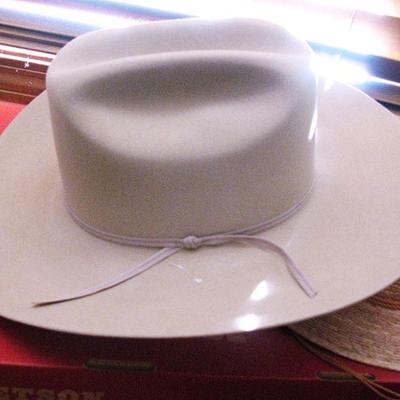 New Never Worn or Shaped Stetson Hat