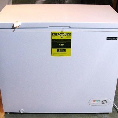 New never used Magic Chef Chest Freezer