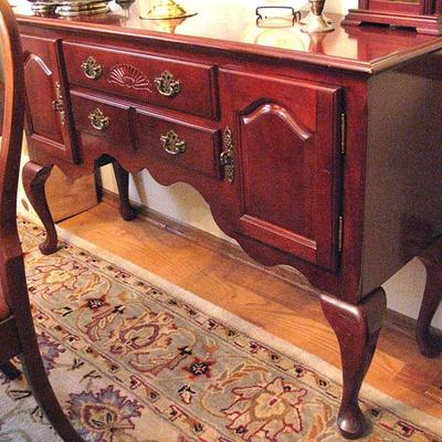 Colonial Style Wild Black Cherry Sideboard