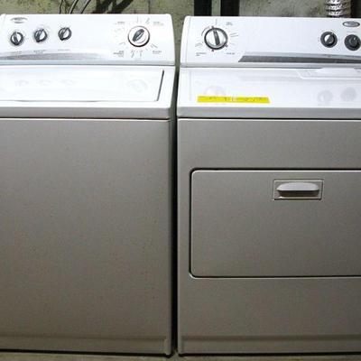 Matching Whirlpool Washer and Dryer