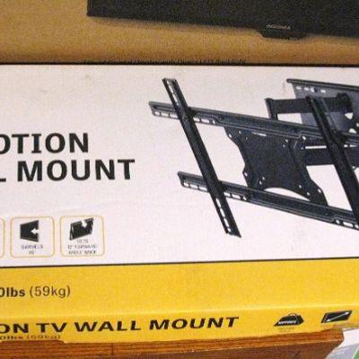 New in Sealed Box Full Motion TV Wall Mount
