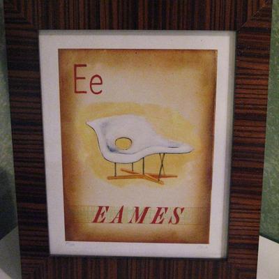Eames Chair Art Print