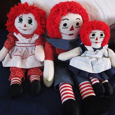 Raggedy Ann Dolls