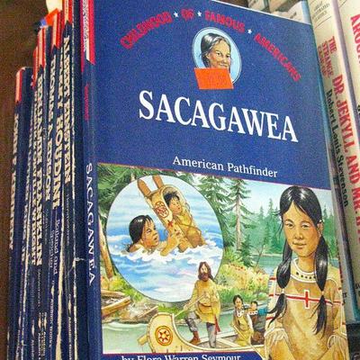 Sacagawea American Pathfinder Childhood Famous Americans Vintage Books