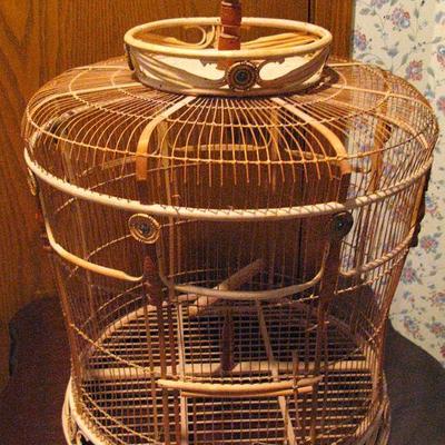 Bamboo / Wood Birdcage