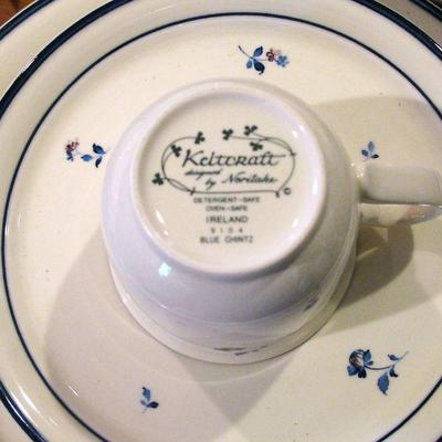 Noritake Keltcraft Blue Ireland Dishes Set
