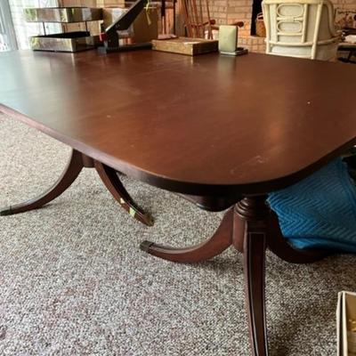 Small antique dining table