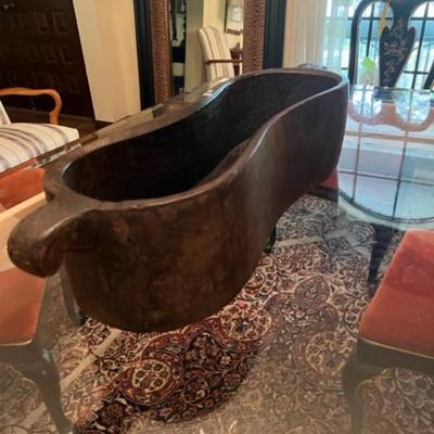 Carved centerpiece from SE Asia