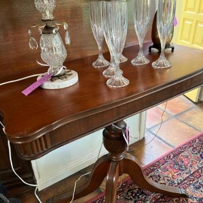 Flip top table