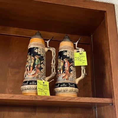 2 German Steins