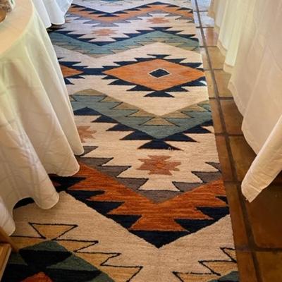 8X10 colorful rug