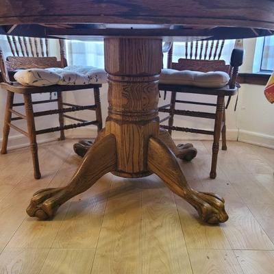 Custom Ding Table and 4 Chairs