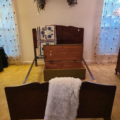 Antique English Bedroom Set