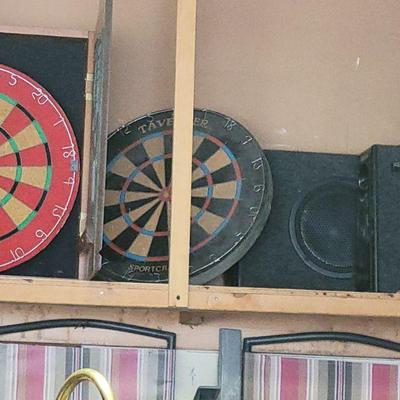 Dart Boards, Kenwood speakers