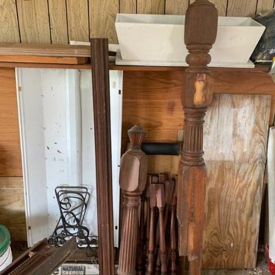 Newell posts and spindles