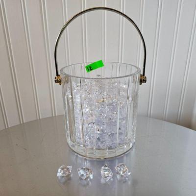 Baccarat France Harmonie Crystal Ice Bucket