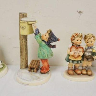 1211	GOEBEL/HUMMEL GROUP OF 4 FIGURINES, TALLEST APPROXIMATELY 8 IN
