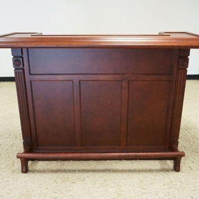 1112	CALIFORNIA HOUSE FINELY CRAFTED GAME ROOM FURNITURE, BAR, APPROXIMATELY 72 IN X 27 IN X 43 IN HIGH
