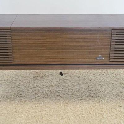 1034	MODERN GRUNDIG KS-735 STEREO CONSOLE W/MULTIBAND RADIO, APPROXIMATELY 51 IN X 15 IN X 28 IN
