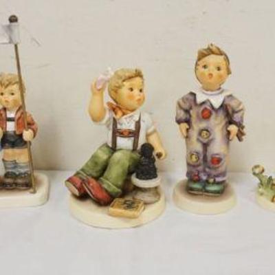 1204	GOEBEL/HUMMEL GROUP OF 7 FIGURINES, TALLEST APPROXIMATELY 7 IN HIGH
