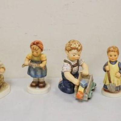 1195	GOEBEL/HUMMEL GROUP OF 7 FIGURINES, LARGEST APPROXIMATELY 6 IN
