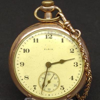 Elgin 1920 Grade 291 Pocket Watch (Works)
