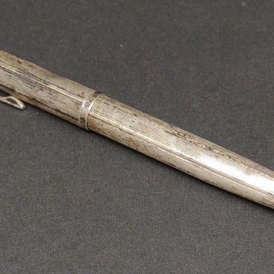 Antique Norwegian Sterling Silver Pen (18.62g)