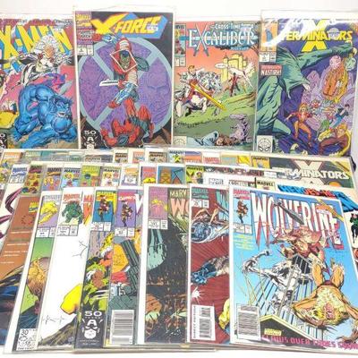 38 Marvel X-Men, X-Force, X-Factor Comics