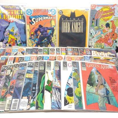 43 DC Comics (Wonder Woman, Batman, Superman...)