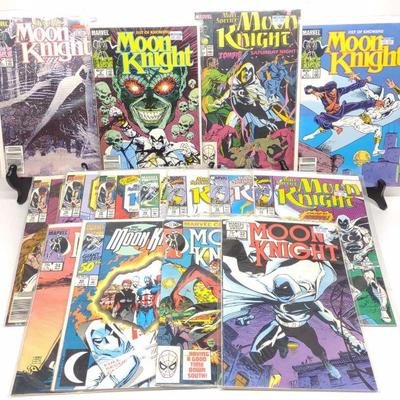 16 Marvel Moon knight Comics