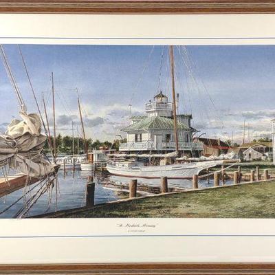 Richard Bollinger Signed St Michaels Print Art