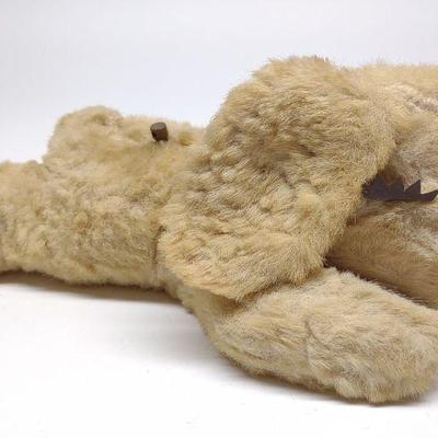 Vintage Plush Music Box Toy Dog (Works)